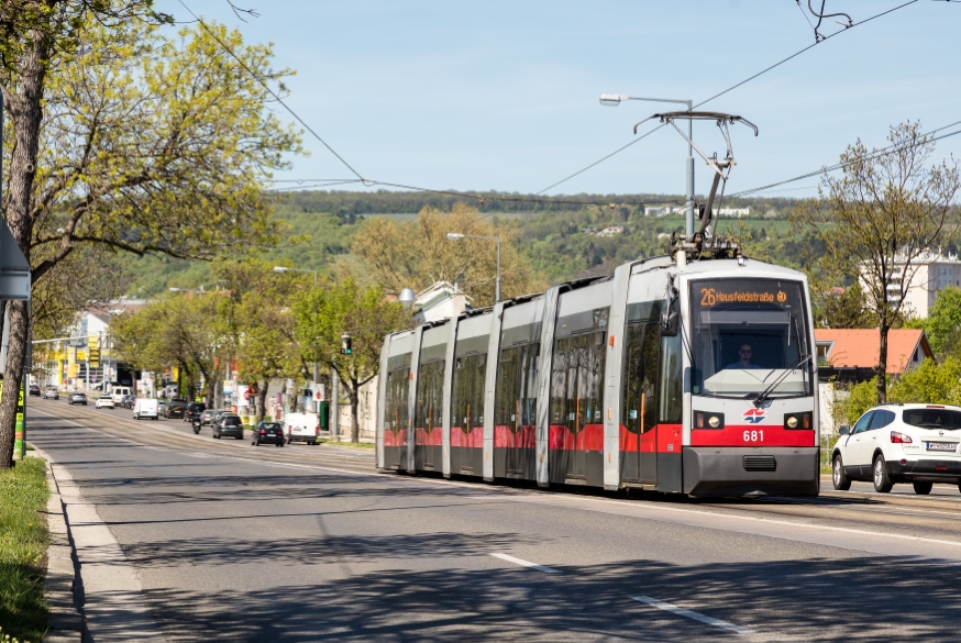 Linie 26 Pragerstraße Fahrtrichtung Hausfeldstraße