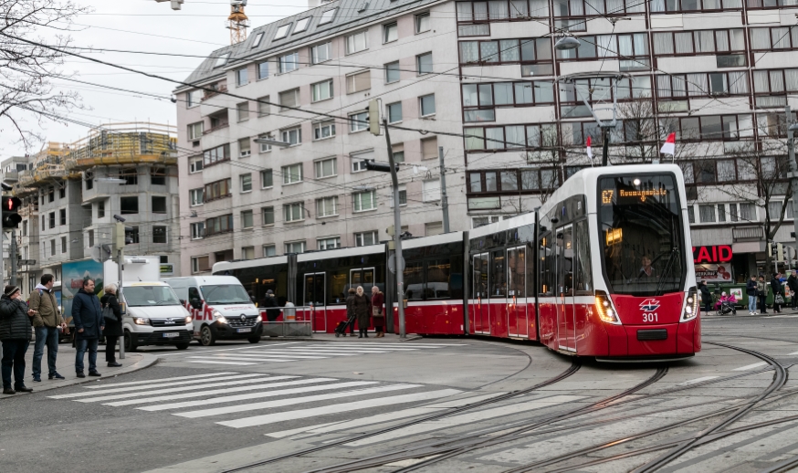 Flexity Ersteinsatz Linie 67 am 6.Dezember 2018