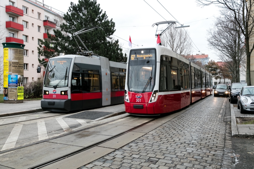 Flexity Ersteinsatz Linie 67 am 6.Dezember 2018