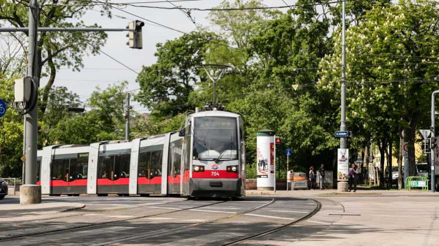 Linie 60  Schloßallee Fahrtrichtung Westbahnhof