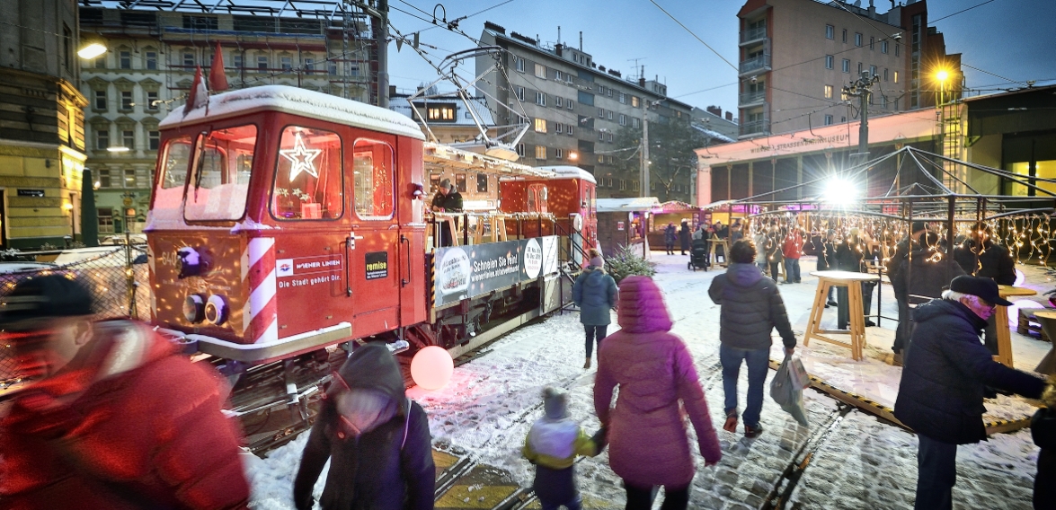 Adventmartkt 2018 im Verkehrsmuseum Remise.