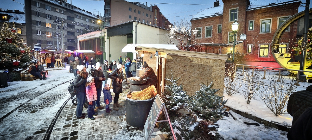 Adventmartkt 2018 im Verkehrsmuseum Remise.