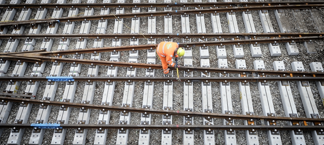 Zwischen den Stationen Pilgramgasse und Margaretengürtel wird im Zuge der U4 Modernisierung eine Weichenanlage gebaut.