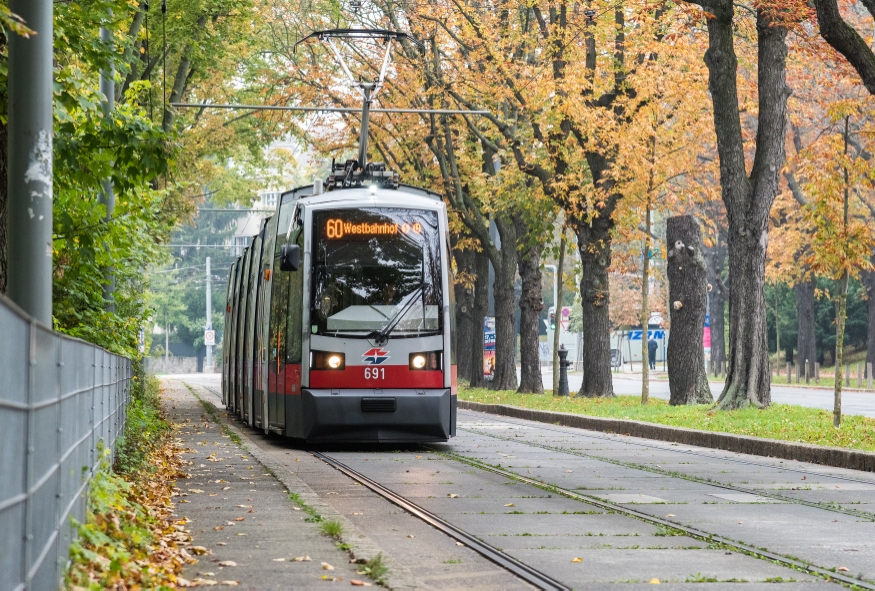 Linie 60  Mariahilferstraße beim Technischen Museum