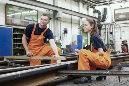 Lehrberuf Gleisbautechnik der Wiener Stadtwerke, Wien 12.08.2020 Foto: Michèle Pauty