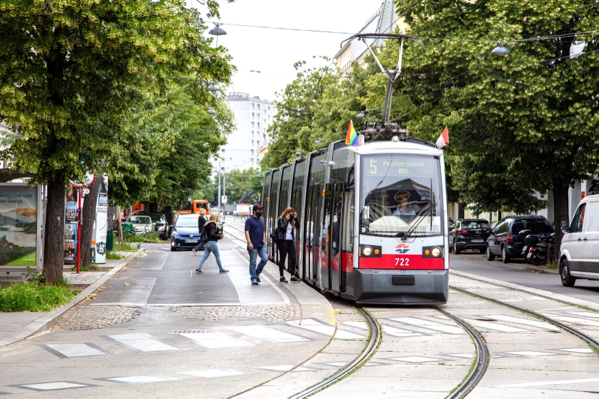 Linie 5 Am Tabor Nordbahnstraße