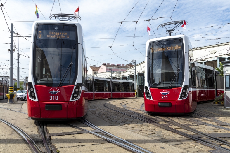 Der neue Flexity ist nun endlich in Wien unterwegs.