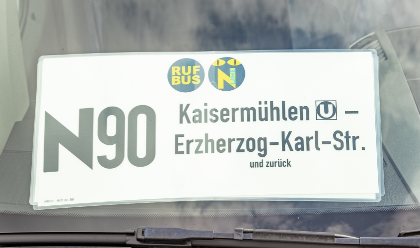 Rufbus Wiener Lokalbahnen Linie N90
