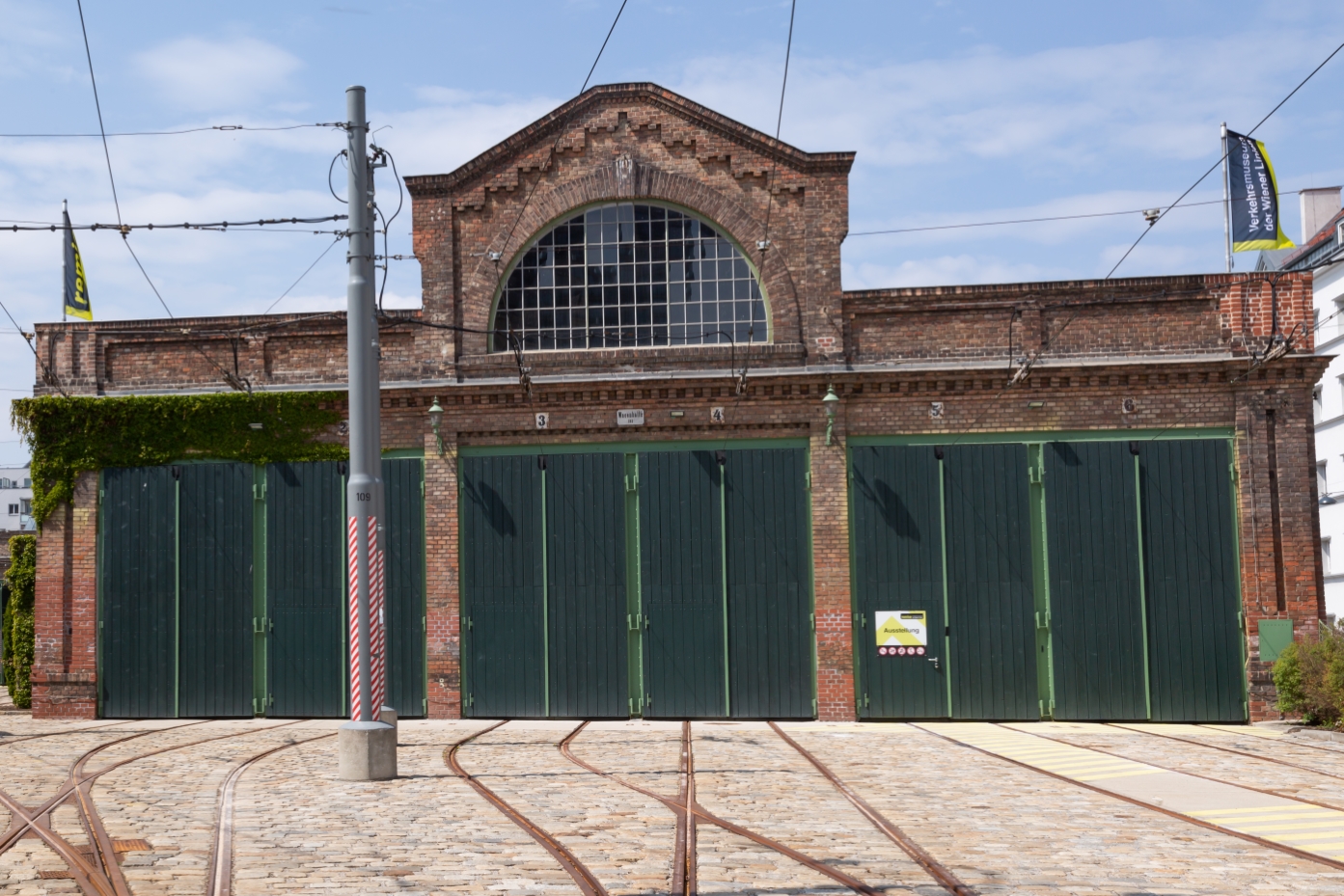 Remise Museum Erdberg Hallenansicht