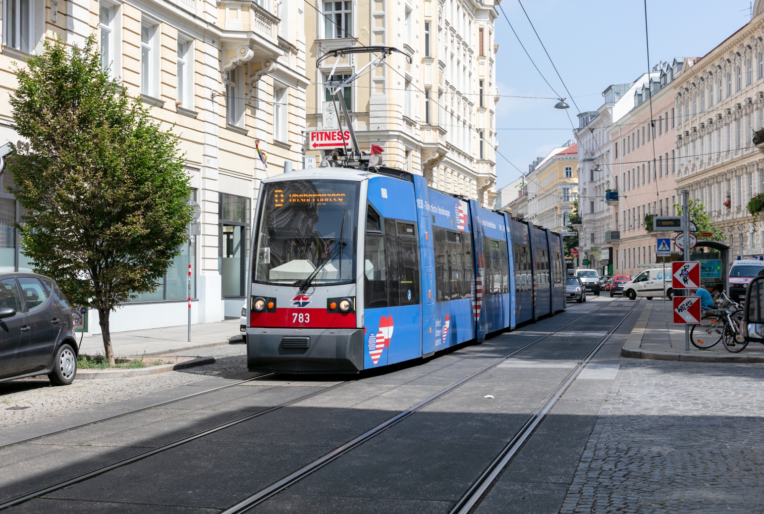 Fahrtrichtung Absberggasse