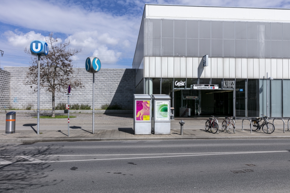 Außenansicht U1-Station Leopoldau