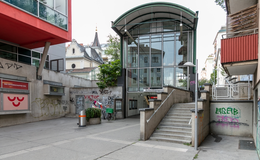 U3-Station Schlachthausgasse