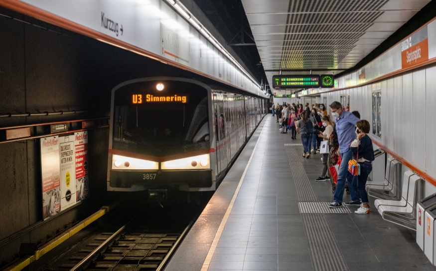 U3-Station Stephansplatz mit V-Zug