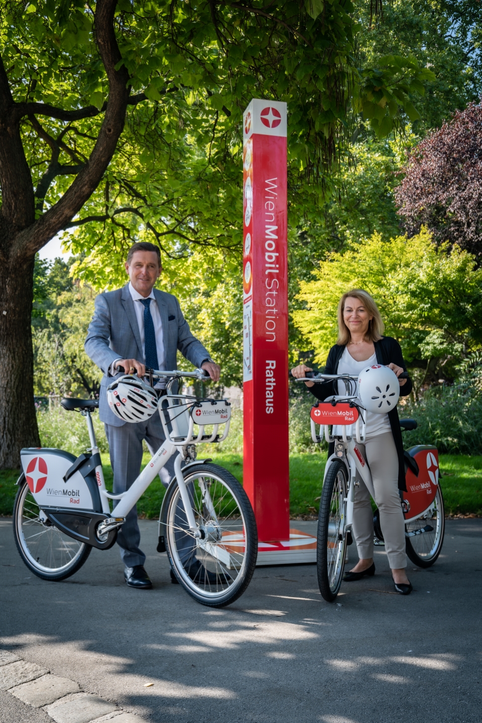 3.000 WienMobil Räder in der ganzen Stadt