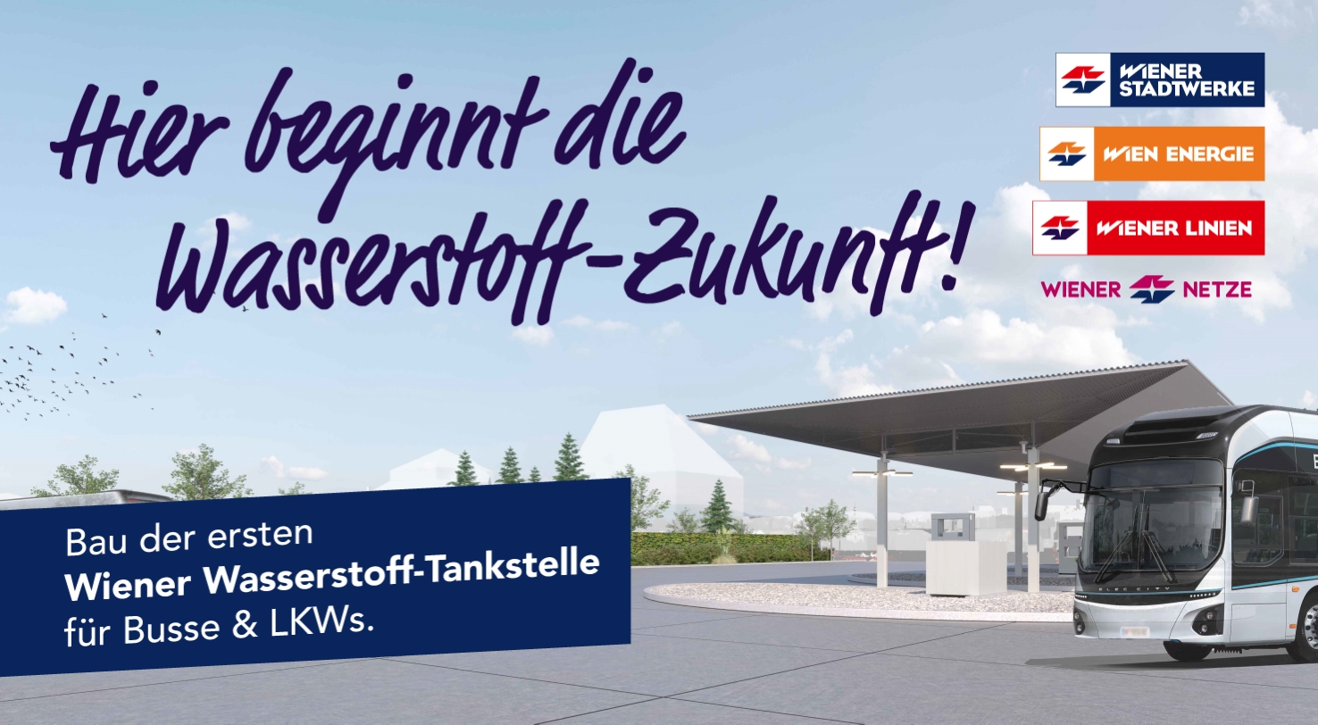 H2-Tankstelle - Rendering - Wasserstoff-Zukunft