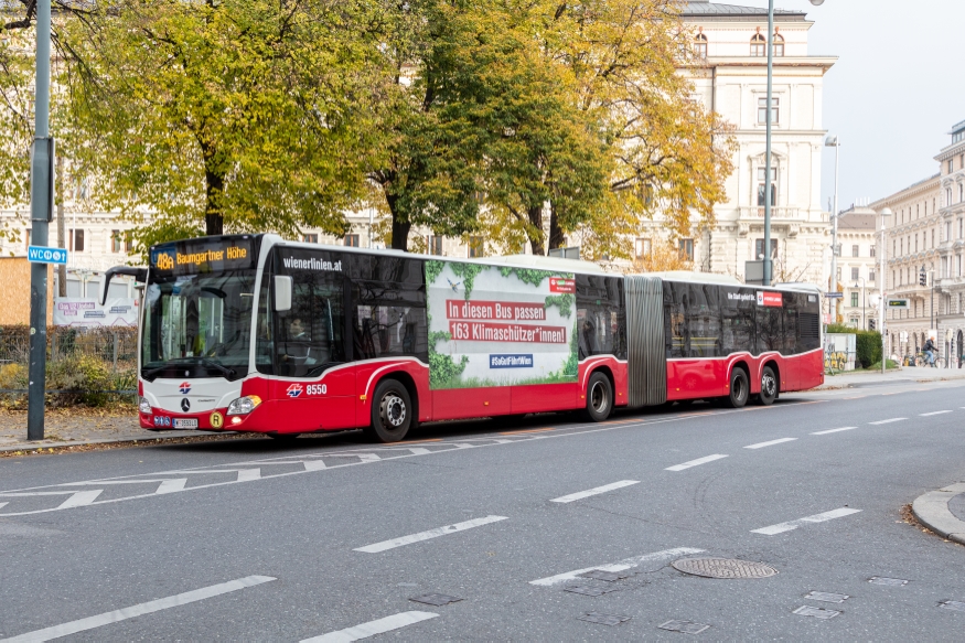 Bus Branding Klimaschützer*innen