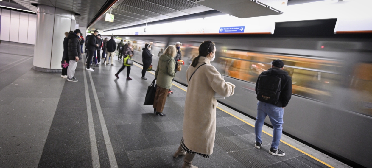 Station der Linien U3 Stephansplatz