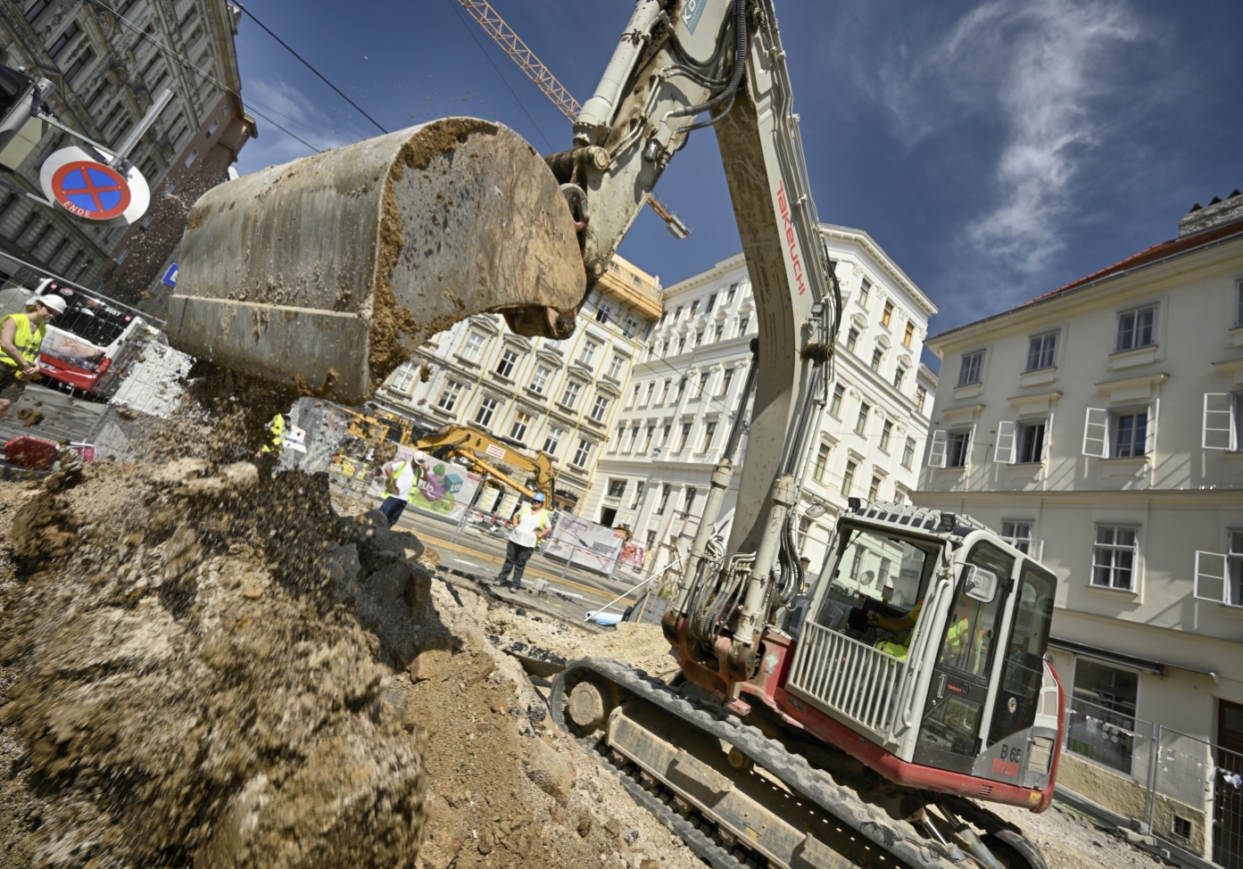 Bauarbeiten U2, Augustinplatz