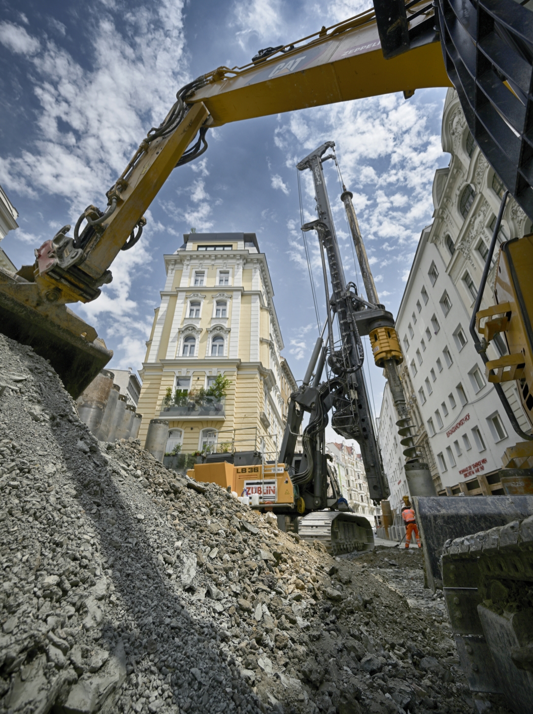 Bauarbeiten U2, Magdalenenstraße