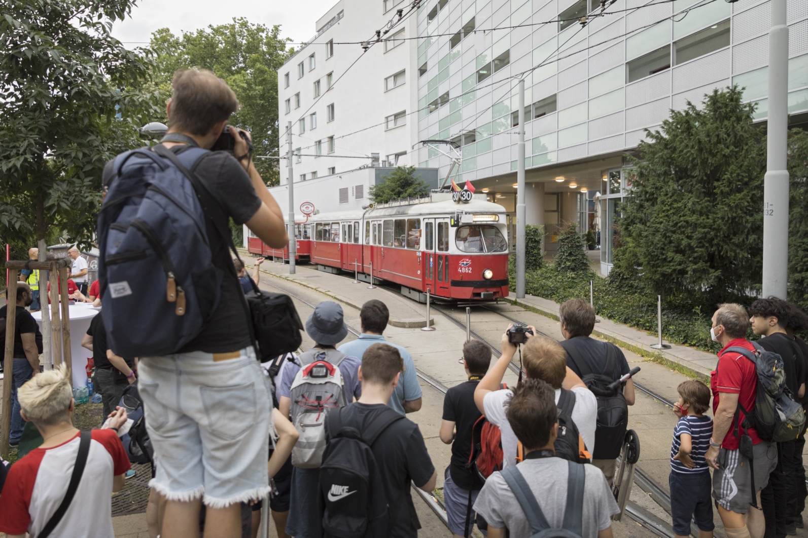 Letzter Tag der Wagentype E1 in Floridsdorf am 1.Juli 2022