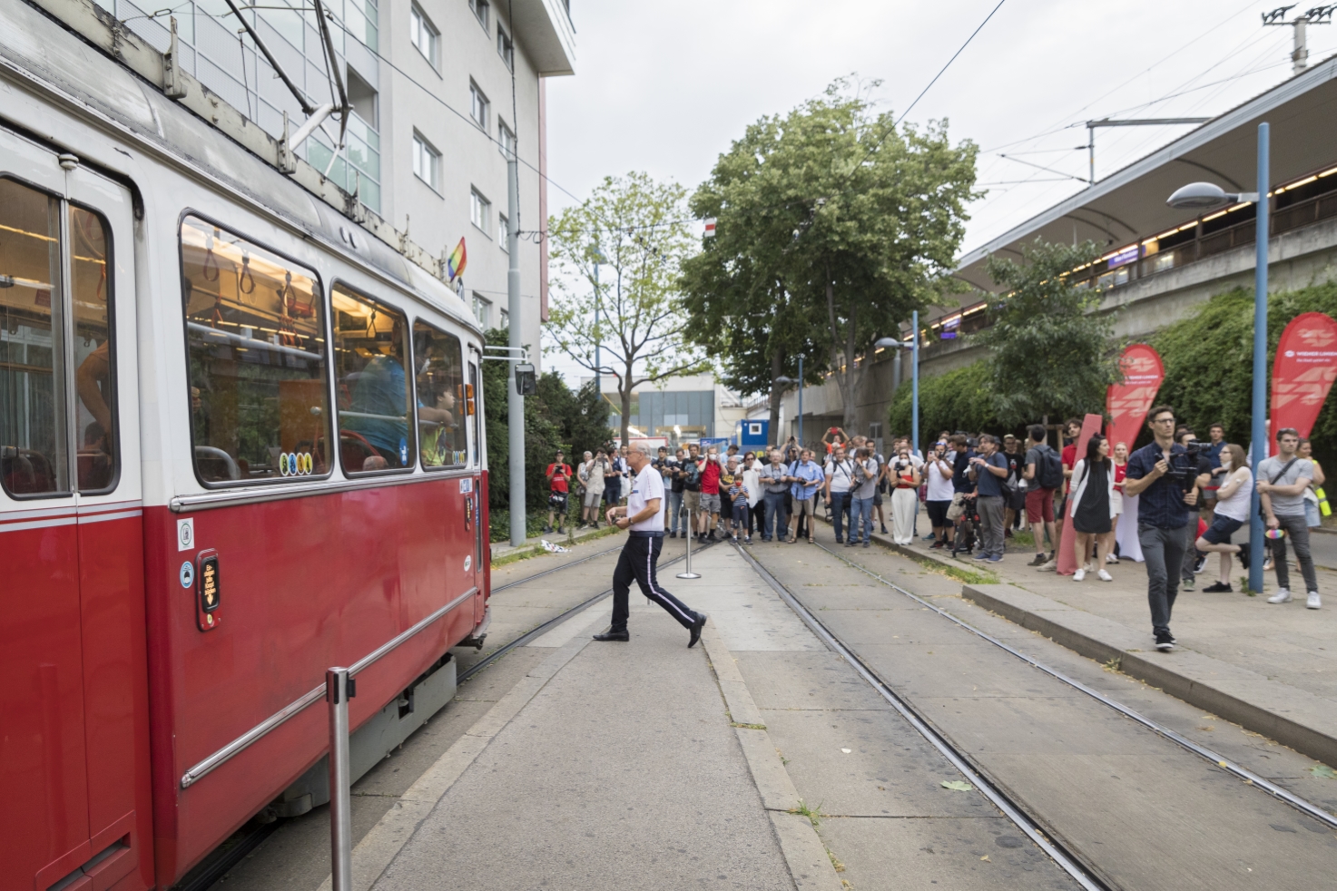 Letzter Tag der Wagentype E1 in Floridsdorf am 1.Juli 2022