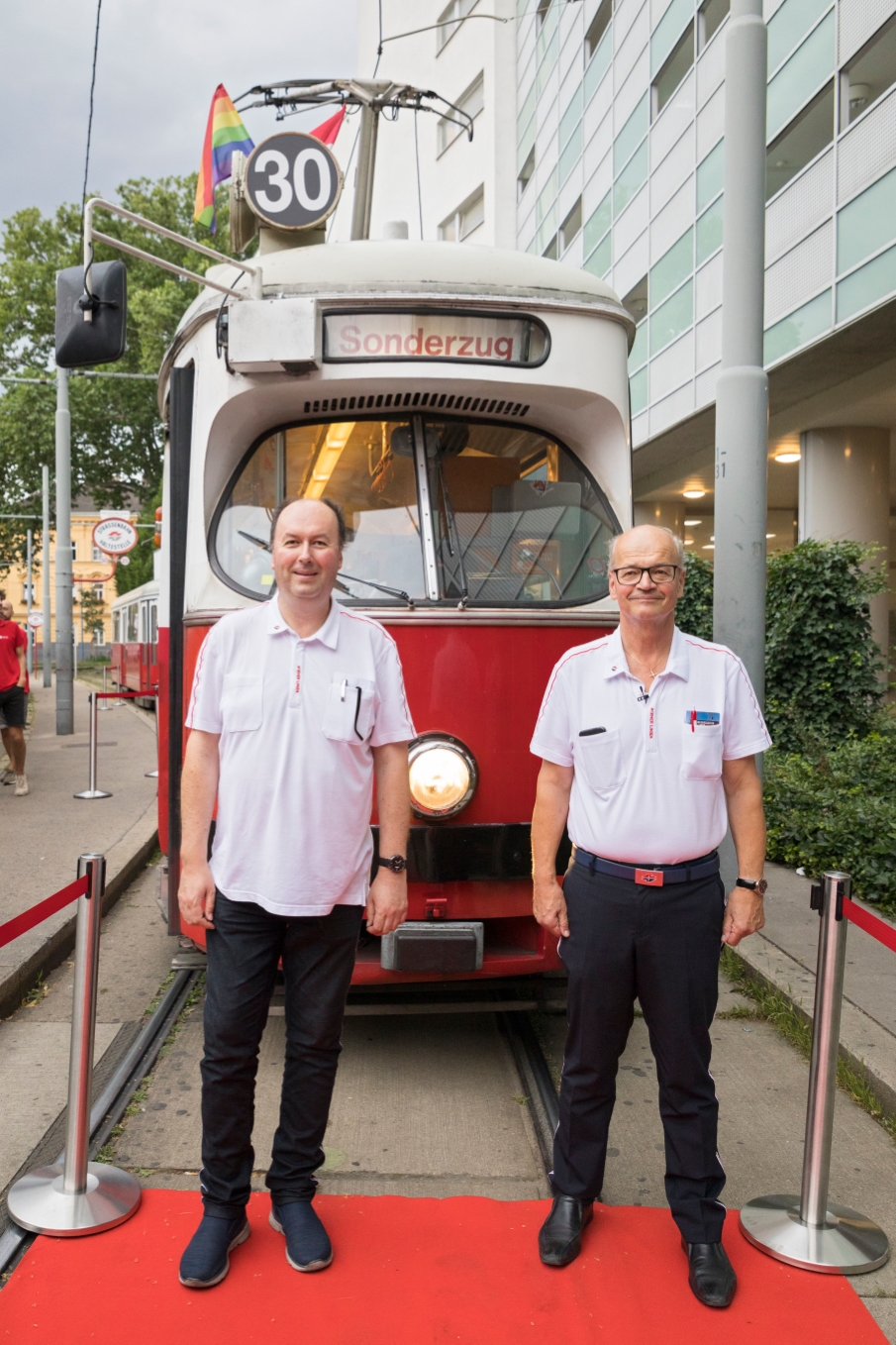 Letzter Tag der Wagentype E1 in Floridsdorf am 1.Juli 2022