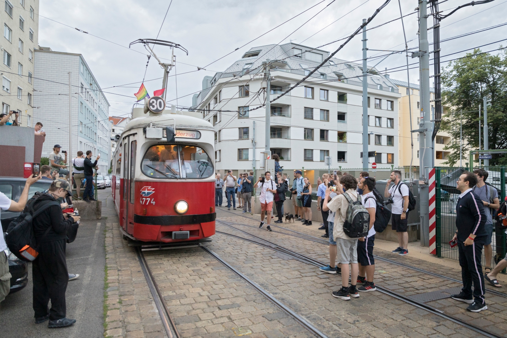 Letzter Tag der Wagentype E1 in Floridsdorf am 1.Juli 2022