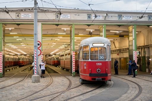 Letzter Tag der Wagentype E1 in Floridsdorf am 1.Juli 2022