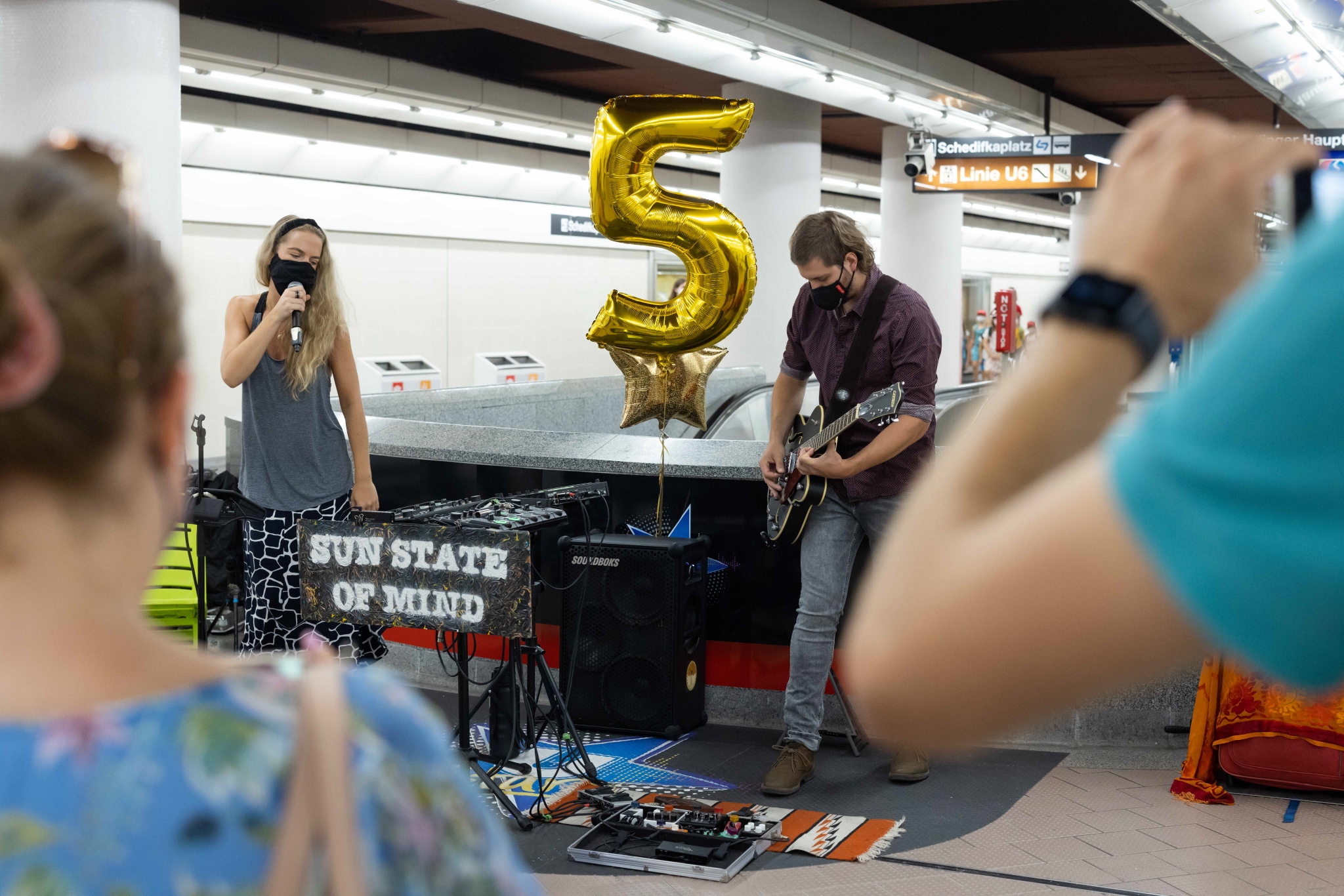 U-Bahn Stars in der Station Meidling