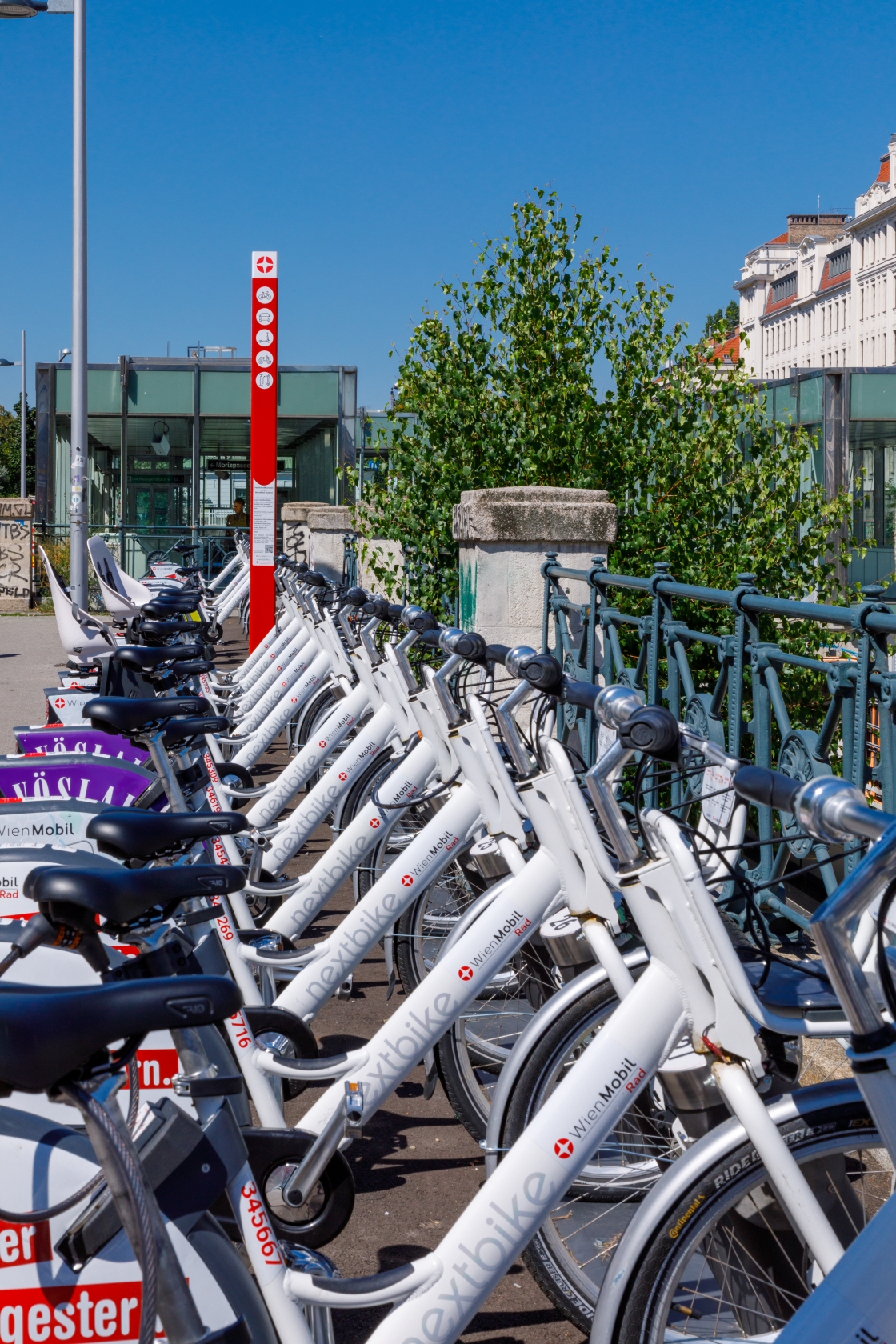 Wien Mobil Rad Station beim Margaretengürtel