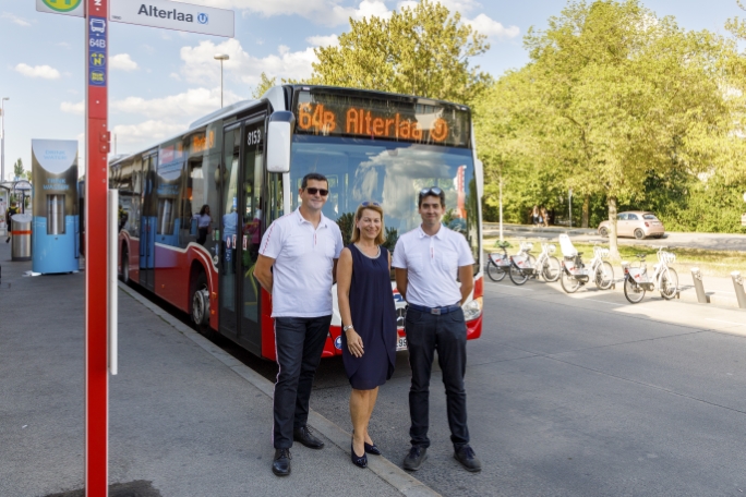 Neue Buslinien in Liesing