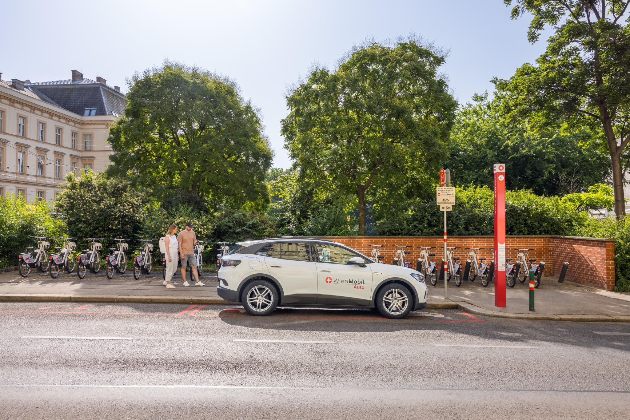 WienMobil verbindet das klassische Öffi-Angebot mit flexiblen Sharing- und in ganz Wien