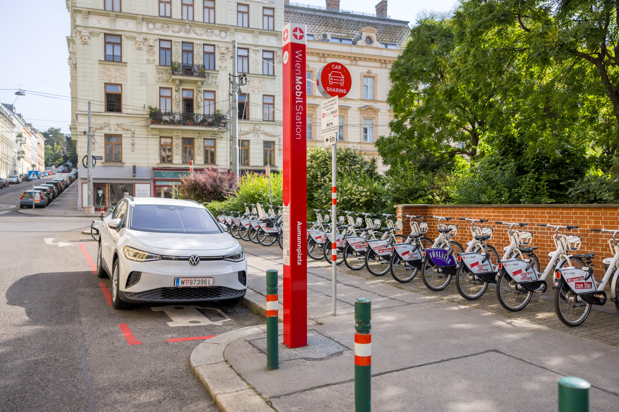 WienMobil verbindet das klassische Öffi-Angebot mit flexiblen Sharing- und in ganz Wien