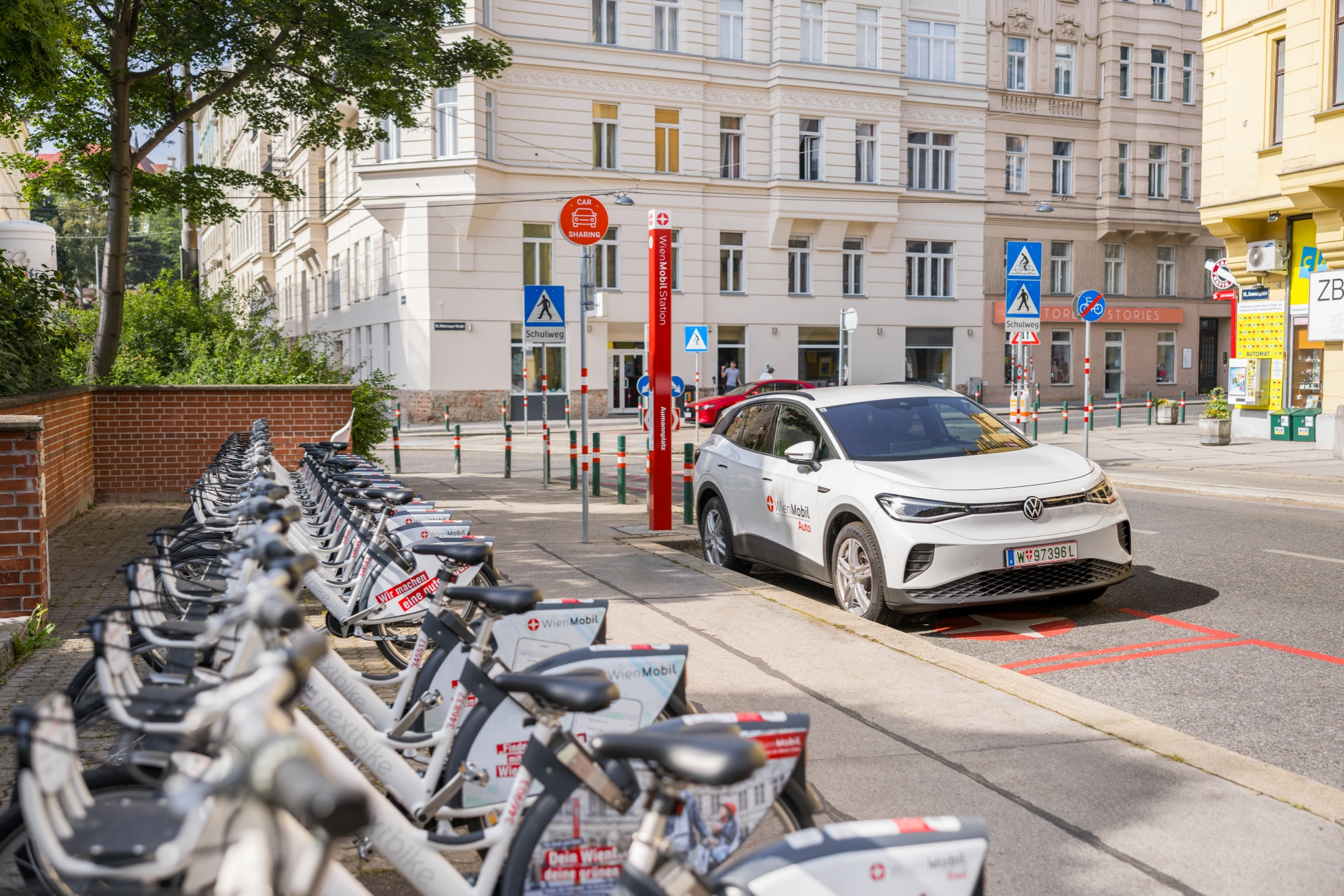 WienMobil verbindet das klassische Öffi-Angebot mit flexiblen Sharing- und in ganz Wien