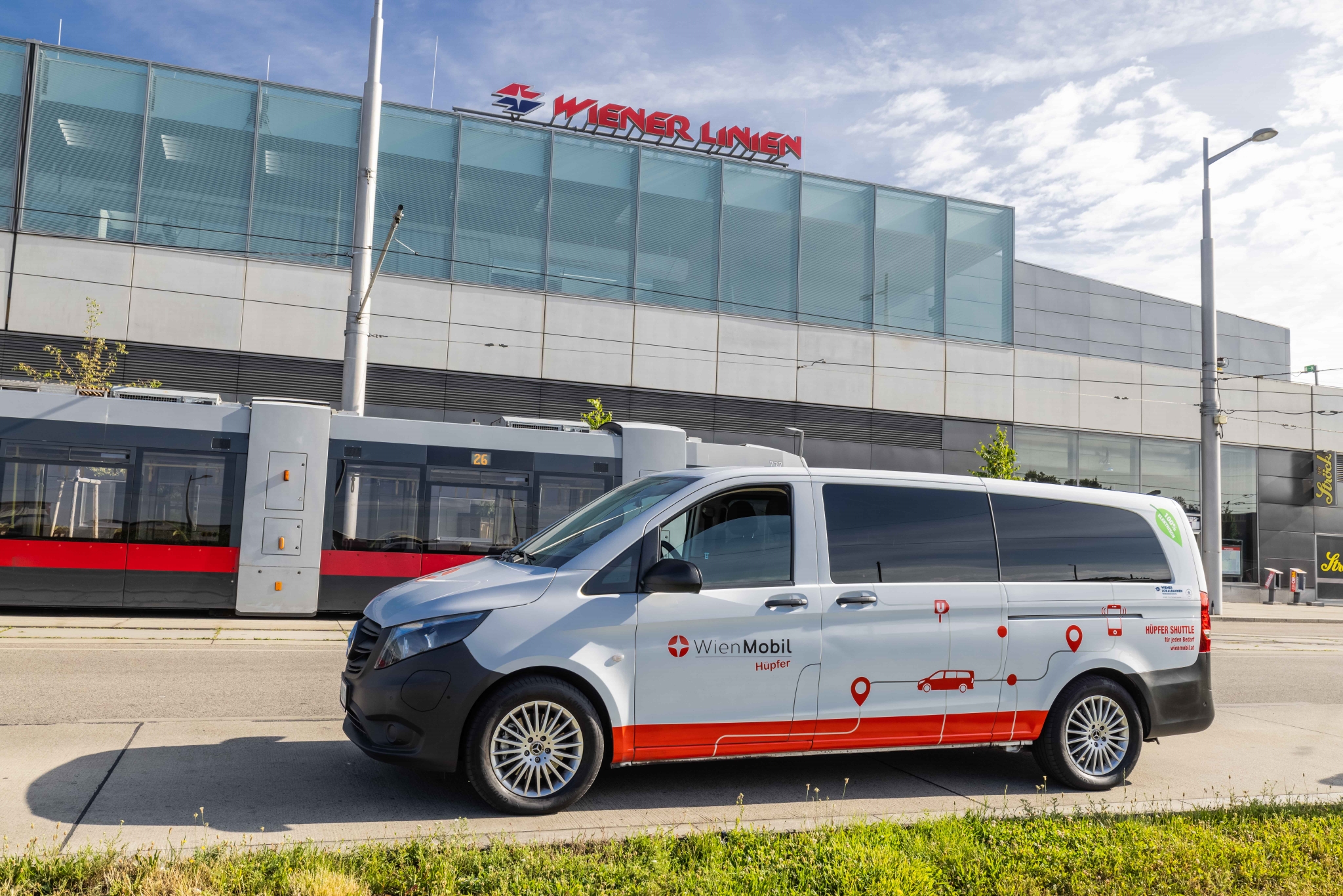 WienMobil verbindet das klassische Öffi-Angebot mit flexiblen Mobilitätslösungen in Wien