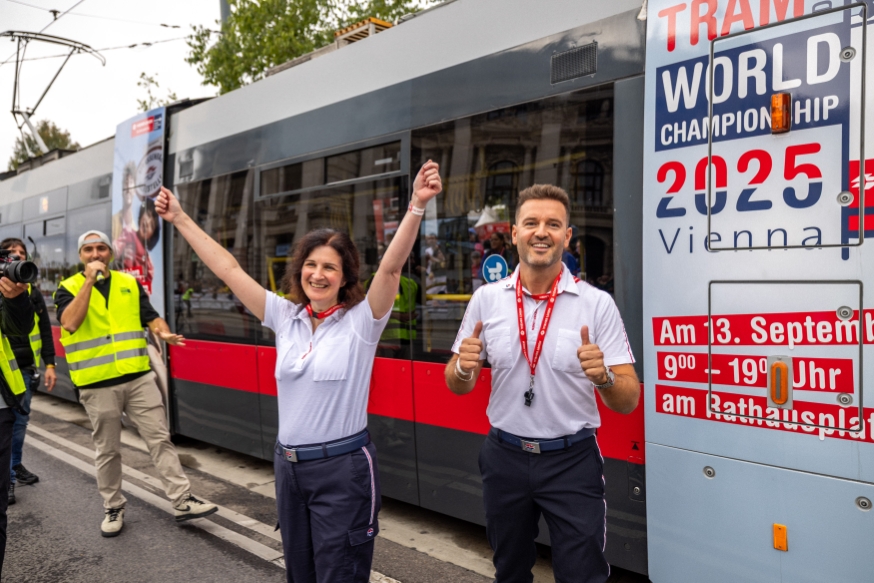 Die TRAM-WM 2025 in Wien